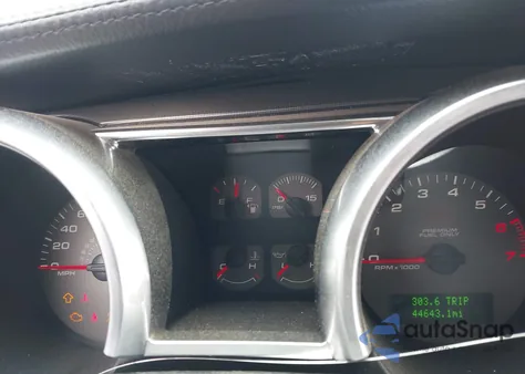 2007 Ford Shelby Gt500 из США, поврежденный, VIN 1ZVHT88SX75317986